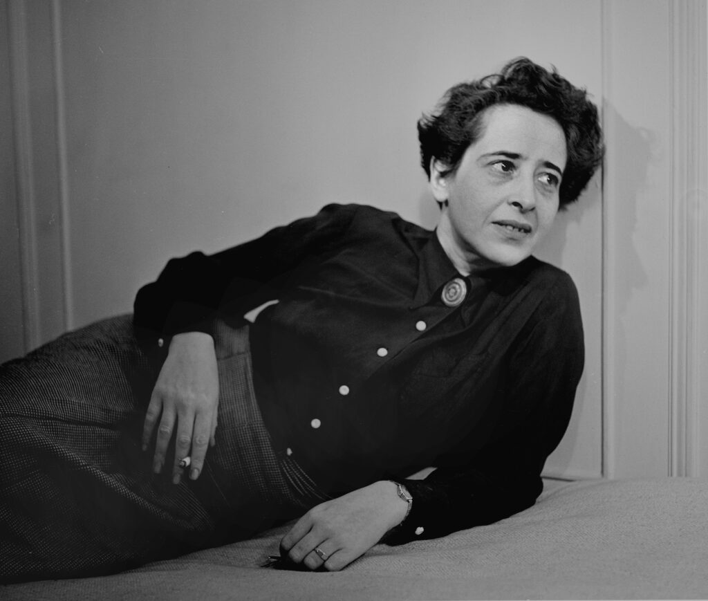 Portrait of Hannah Arendt. Getty Images